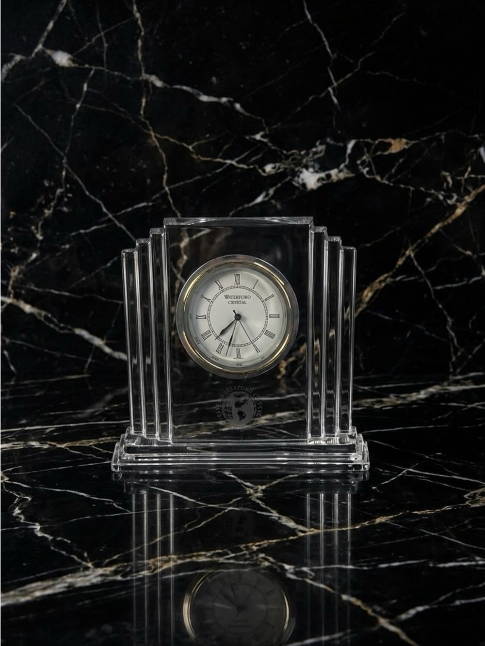 Waterford Metropolitan Mantle Quartz Clock 6" Hiwan Golf Club 2004 Invitational